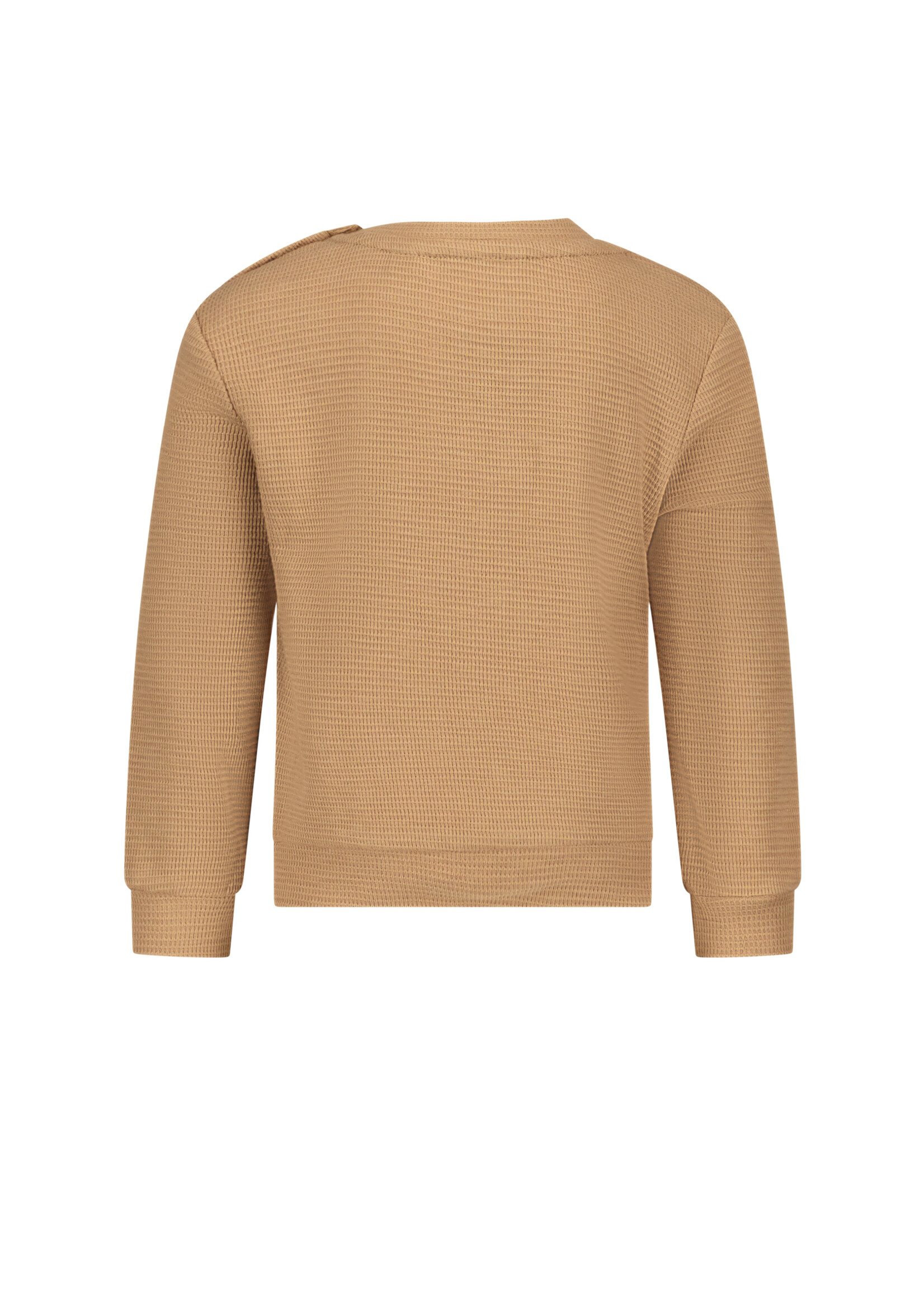 le chic garcon onno waffle sweater
