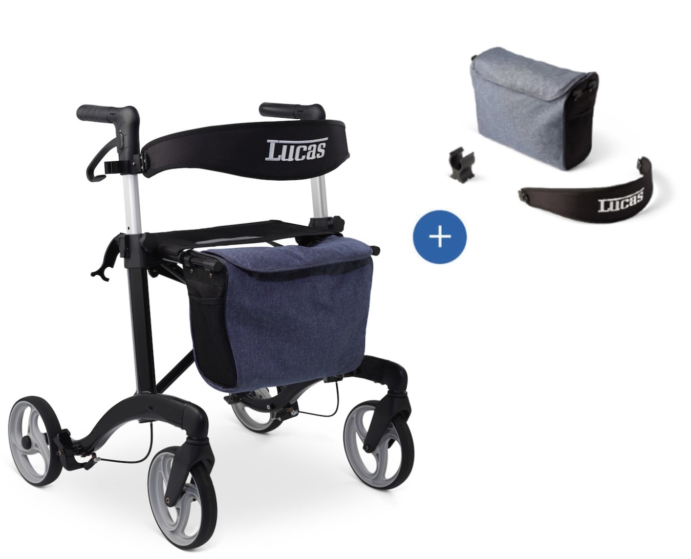 Lucas Rollator | Lichtgewicht & Inklapbaar