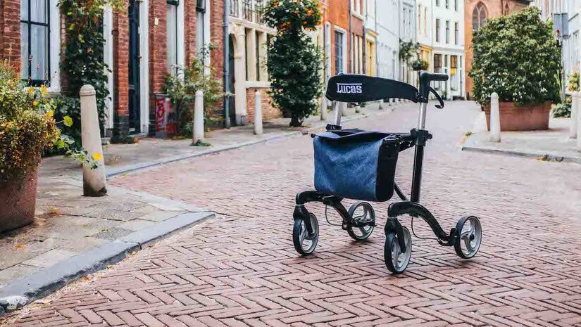 Auf gesunde Weise alt werden? → Ein Rollator hilft bei ausreichender Bewegung!