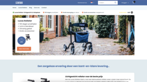 Why we sell our rollators online