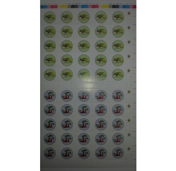 Chong Do Kwan Kids development program stickers