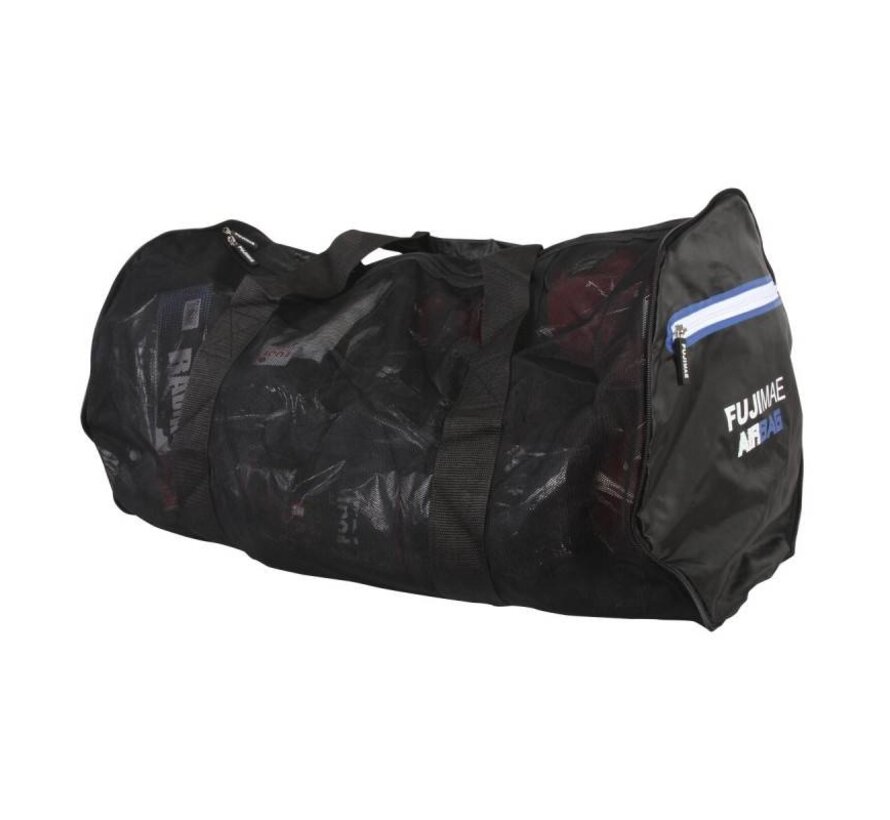 Mesh Sporttas zwart 65 x 38 cm