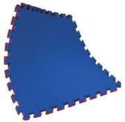 2 Cm Puzzelmatten rijstmotief Rood Blauw