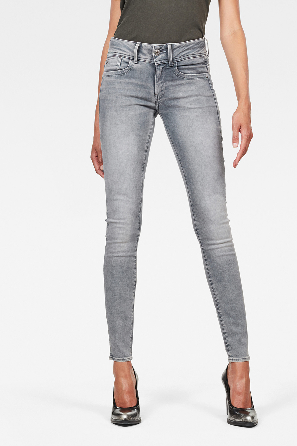 G-star Jeans Lynn Mid Waist Skinny Jeans b336 D06746.9882 - Dames Jeans Webshop. Jeans & Online - Leads &