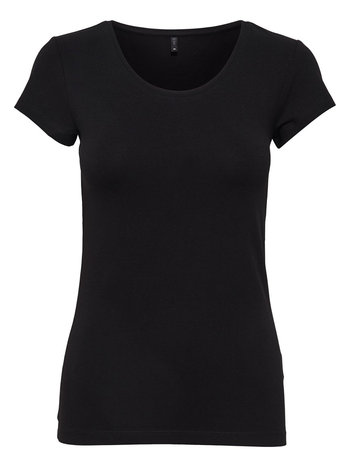 ONLY ONLY T-Shirt ONLLIVE LOVE NEW O-NECK black 15132306