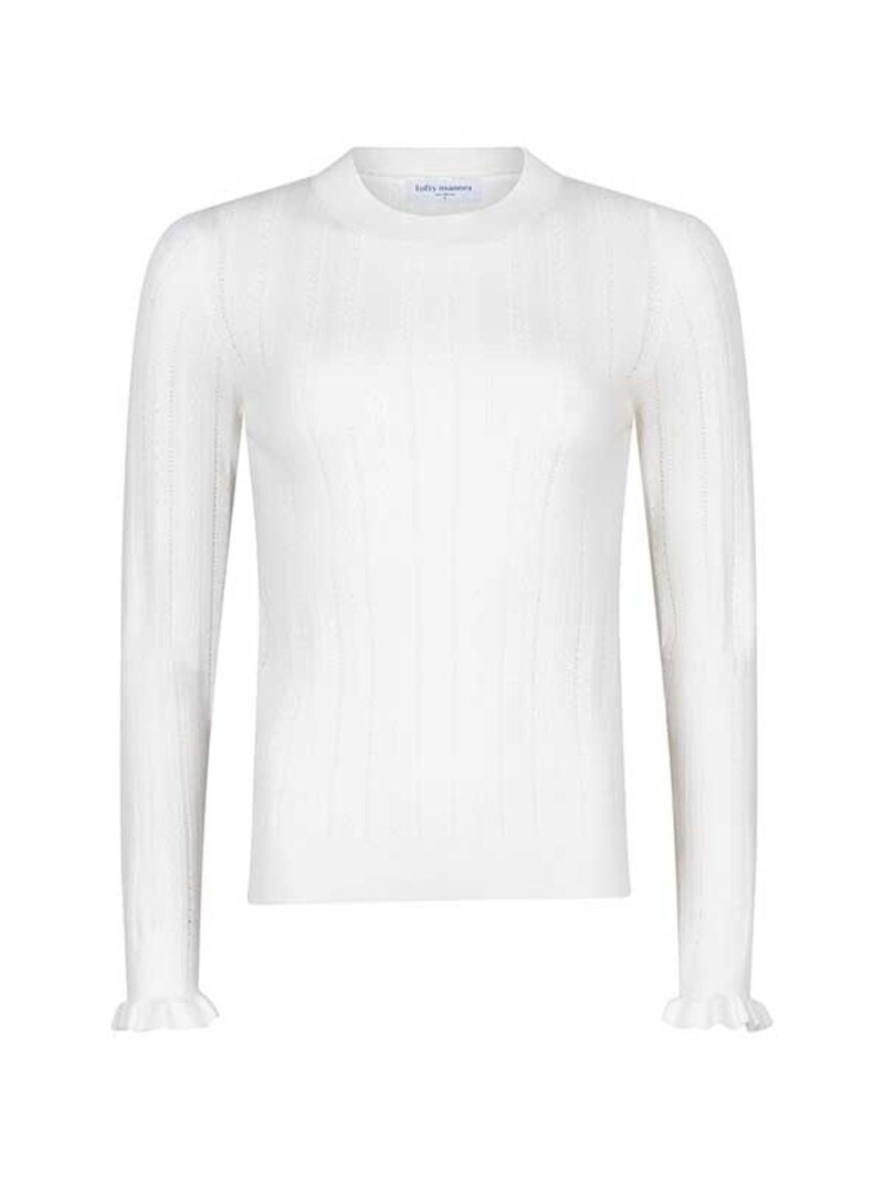 Lofty Manner Lofty Manner Sweater Seleny White