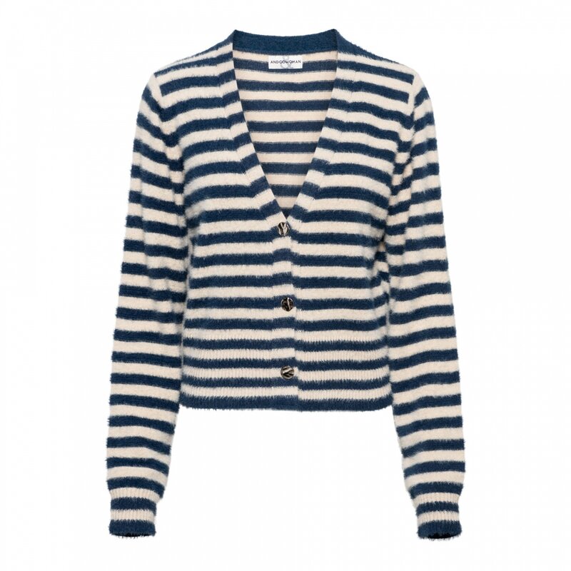 &Co &Co Badu Stripe Denim Multi