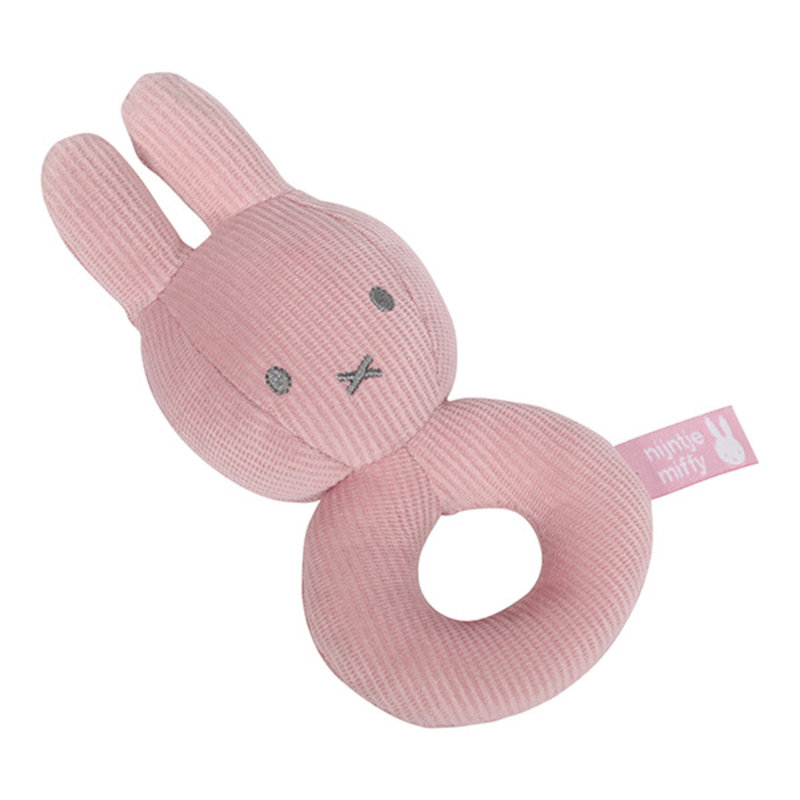 Rammelaar nijntje pink baby rib