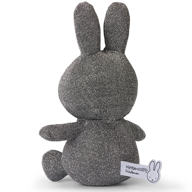 Miffy Sitting Sparkle Silver 33 cm 13"