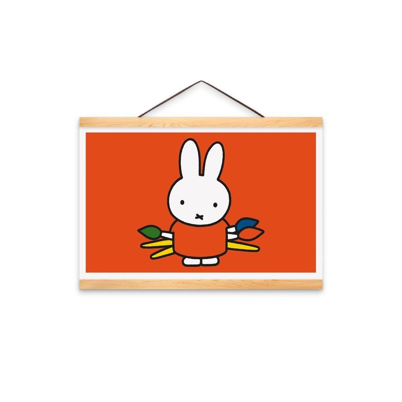 Poster A3 miffy artist with poster holders