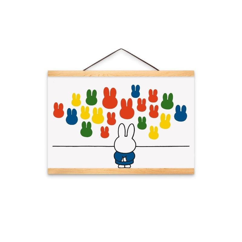 Poster A3 miffy museum with poster holders