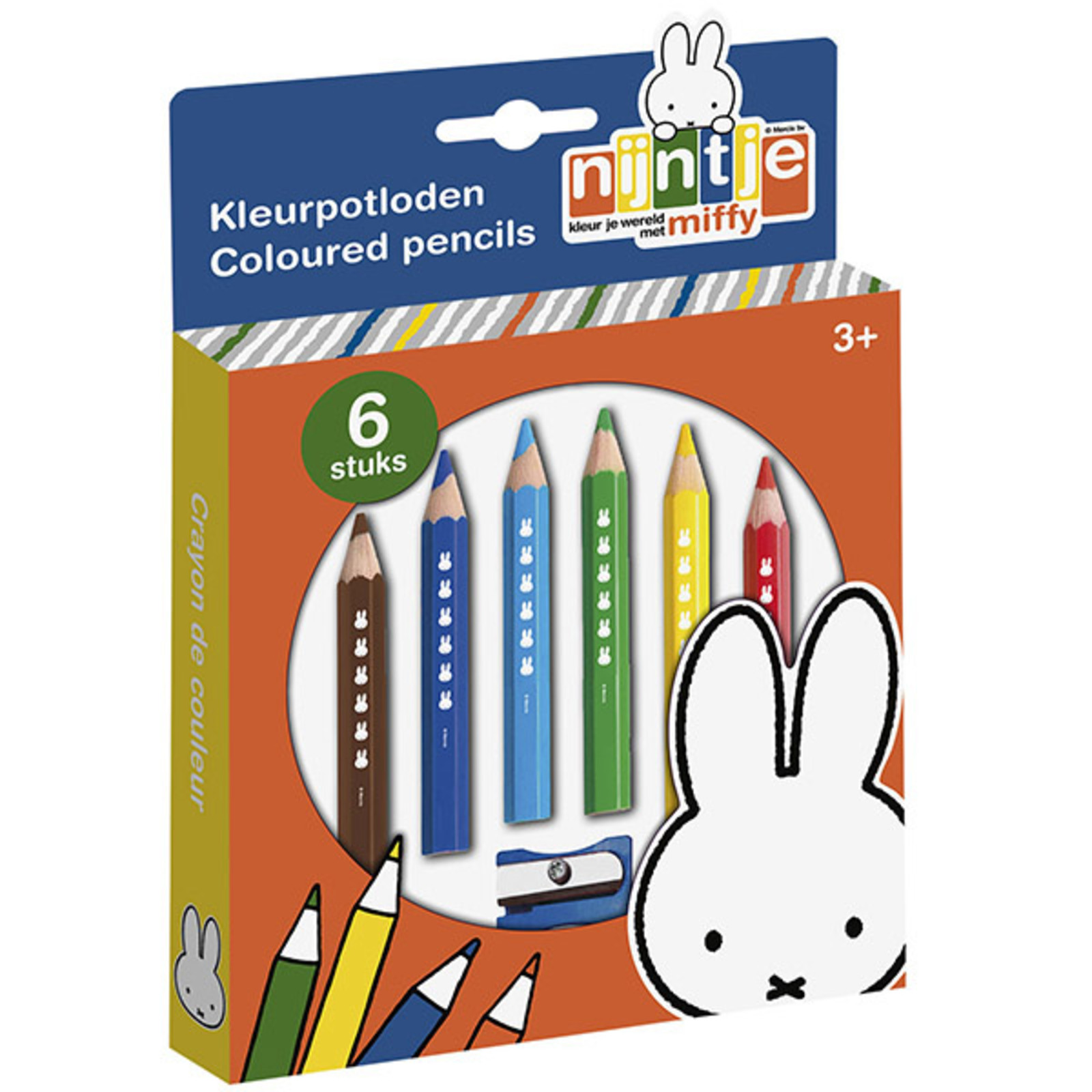 Miffy Wooden Coloring Pencils