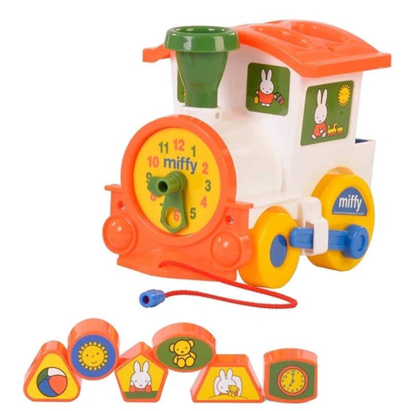 Miffy shape trein