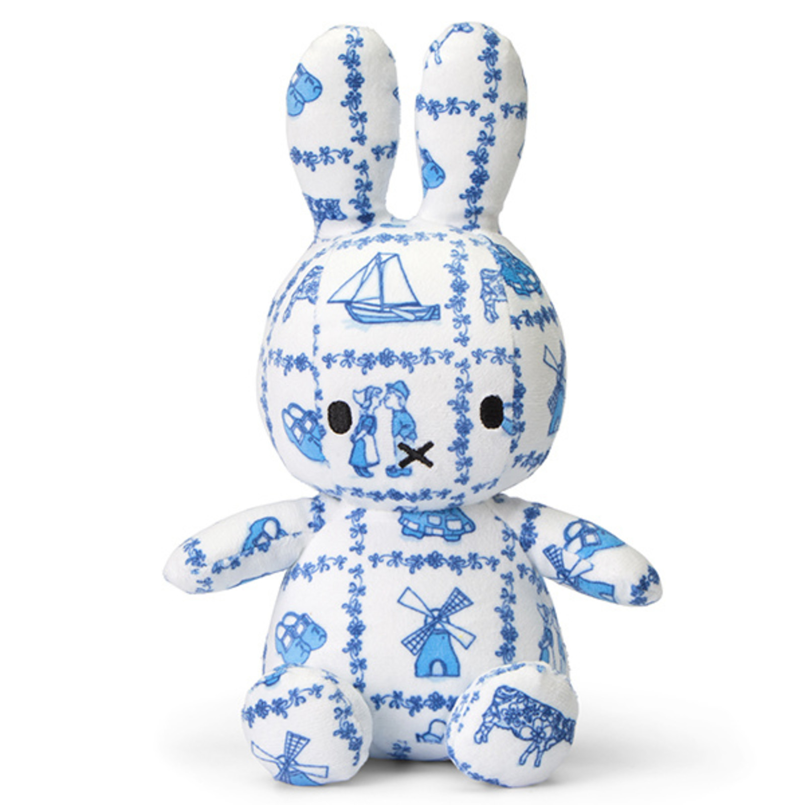 Miffy Sitting Delfst Blauw - 23 cm - 9"