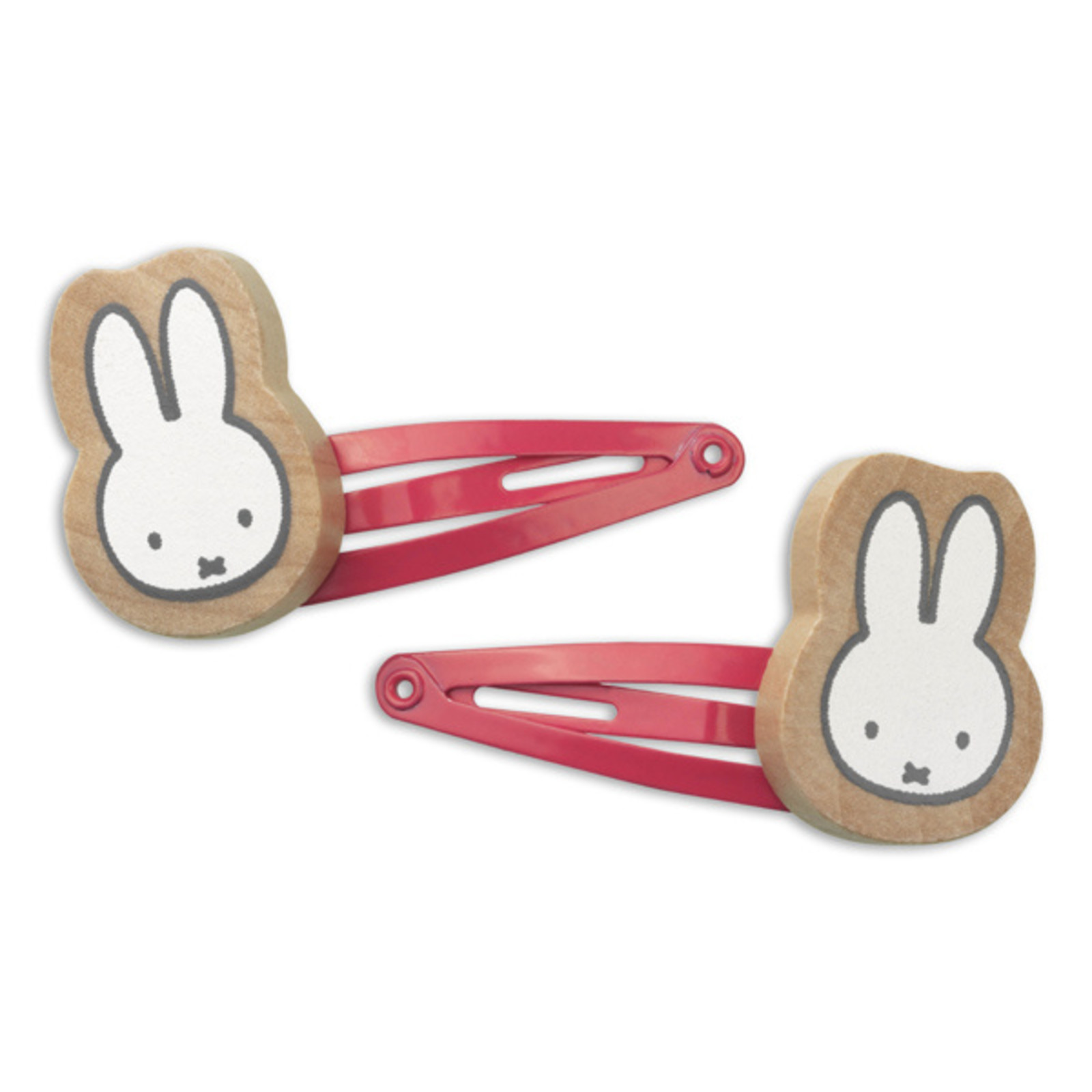Miffy Wooden Hair Clips