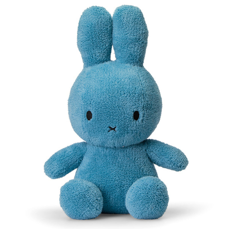 Miffy Sitting Terry Ocean Blue - 33 cm - 13"