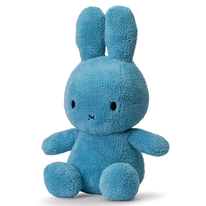 Miffy Sitting Terry Ocean Blue - 33 cm - 13"