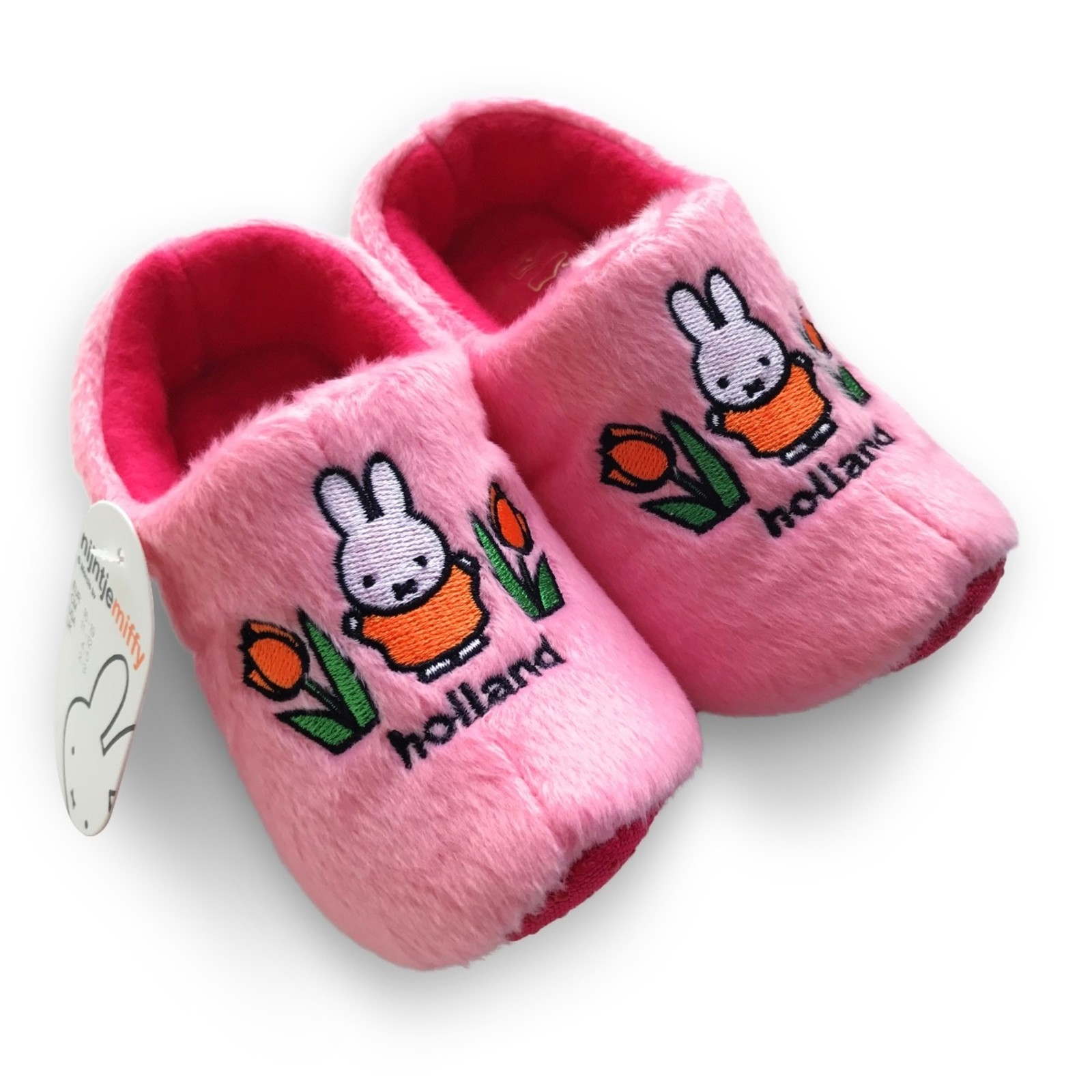 Soft clog slippers miffy holland pink EU size 20-24