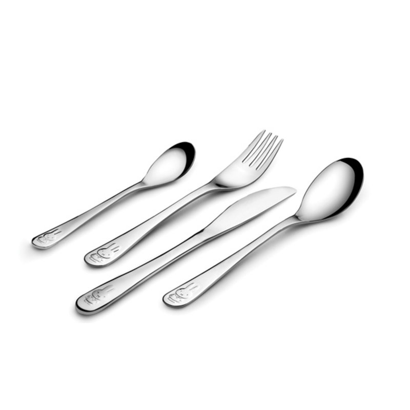 Children's cutlery miffy, 4 pieces, stainless steel