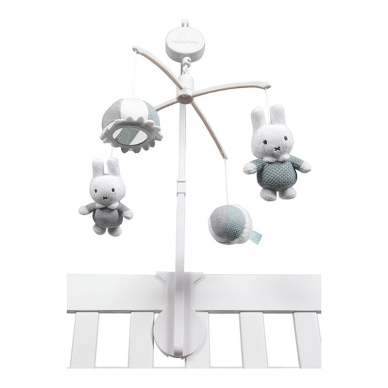 Miffy green knit Music mobile