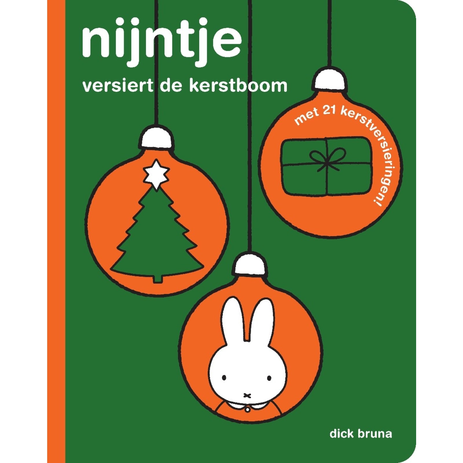 nijntje versiert de kerstboom