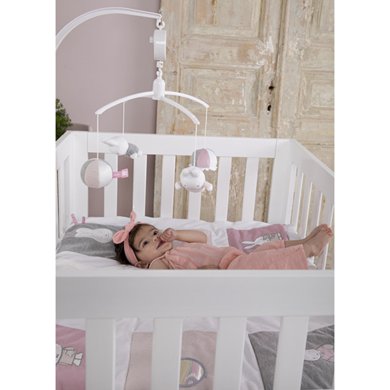 Miffy pink baby rib Music mobile