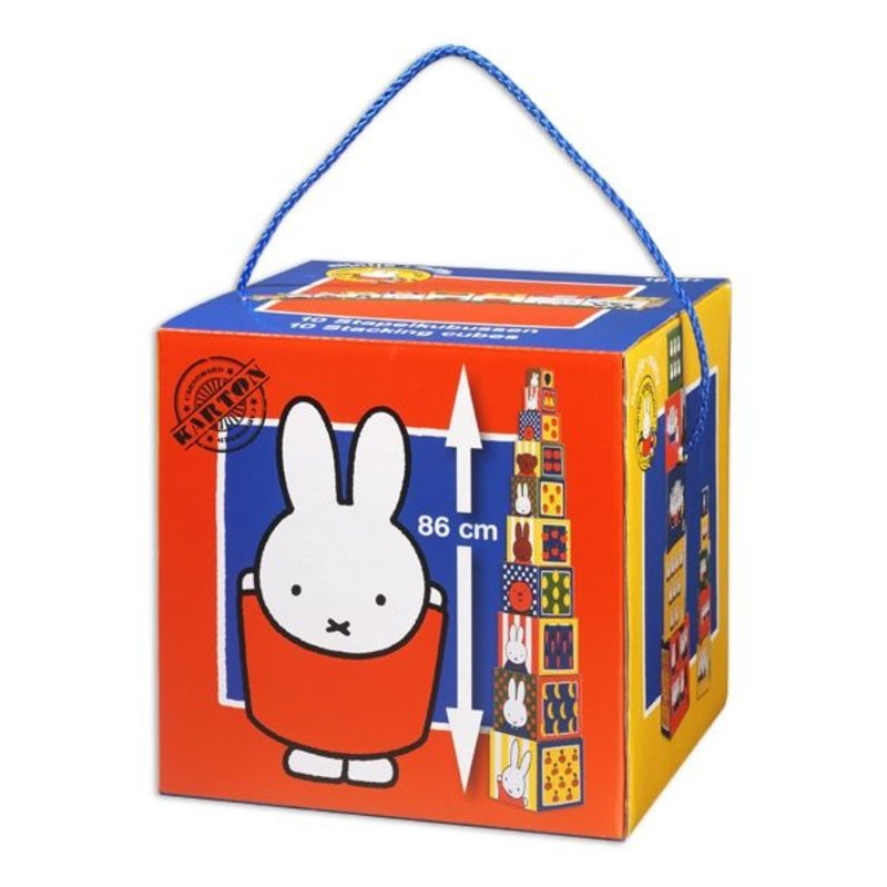 Miffy Cardboard Stacking Cubes