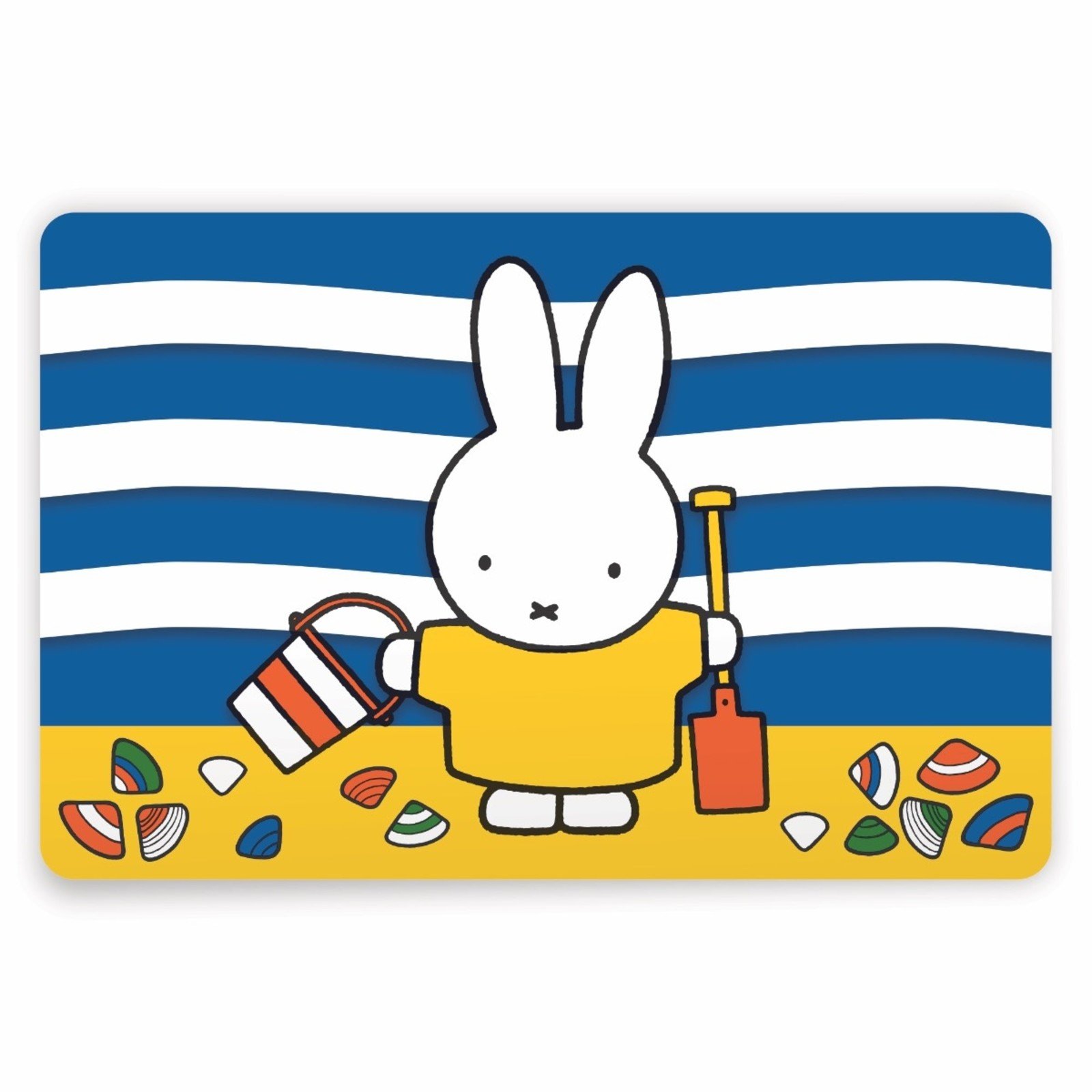 Placemat miffy beach