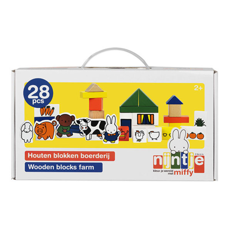 Miffy Wooden Blocks Farm