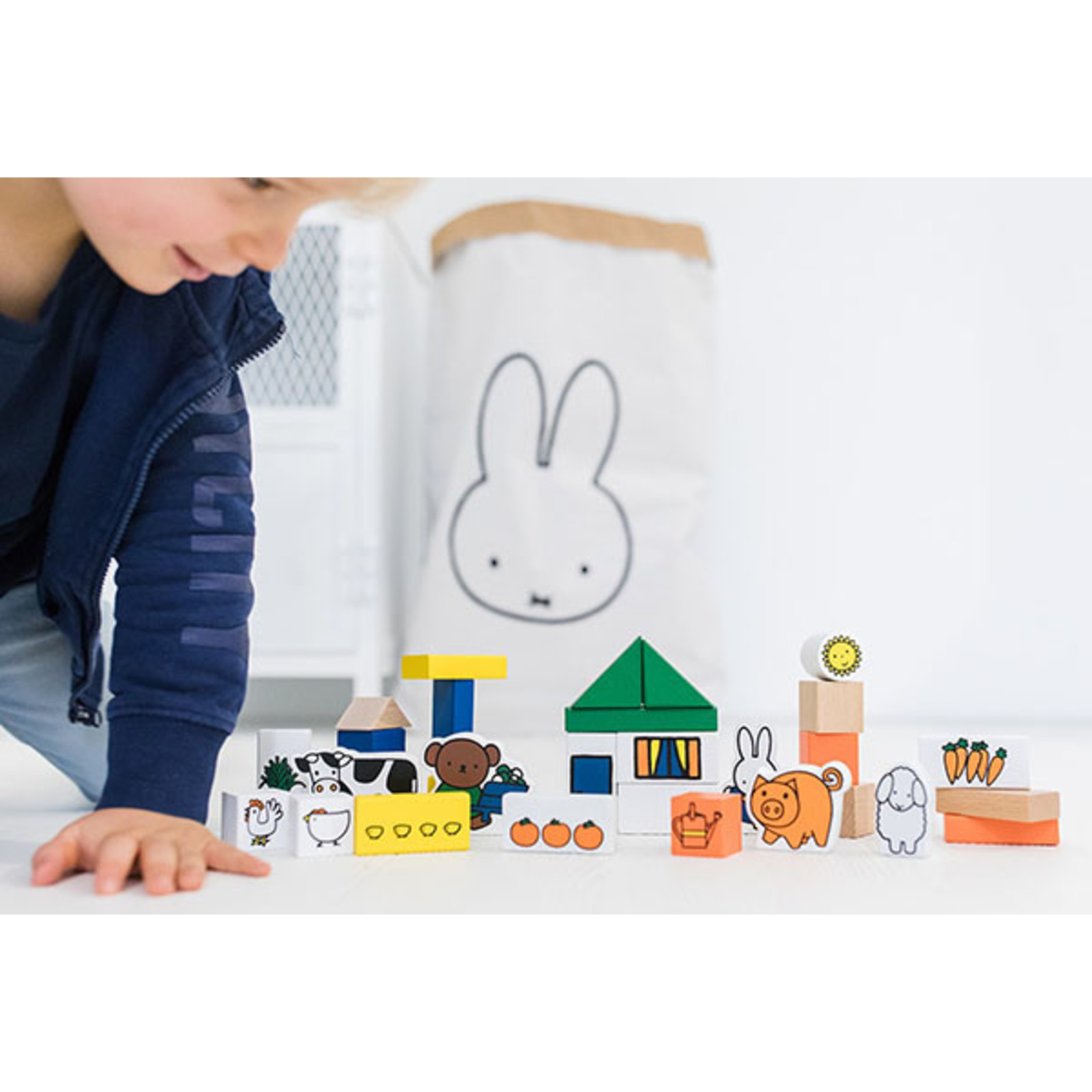 Miffy Wooden Blocks Farm