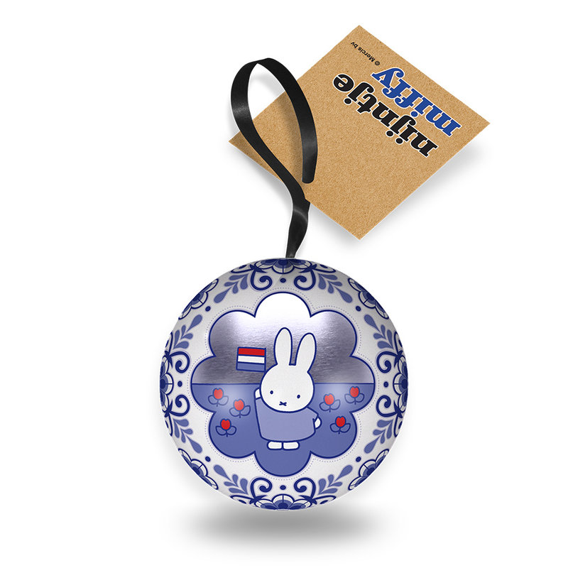 Ornament miffy winter souvenir blue