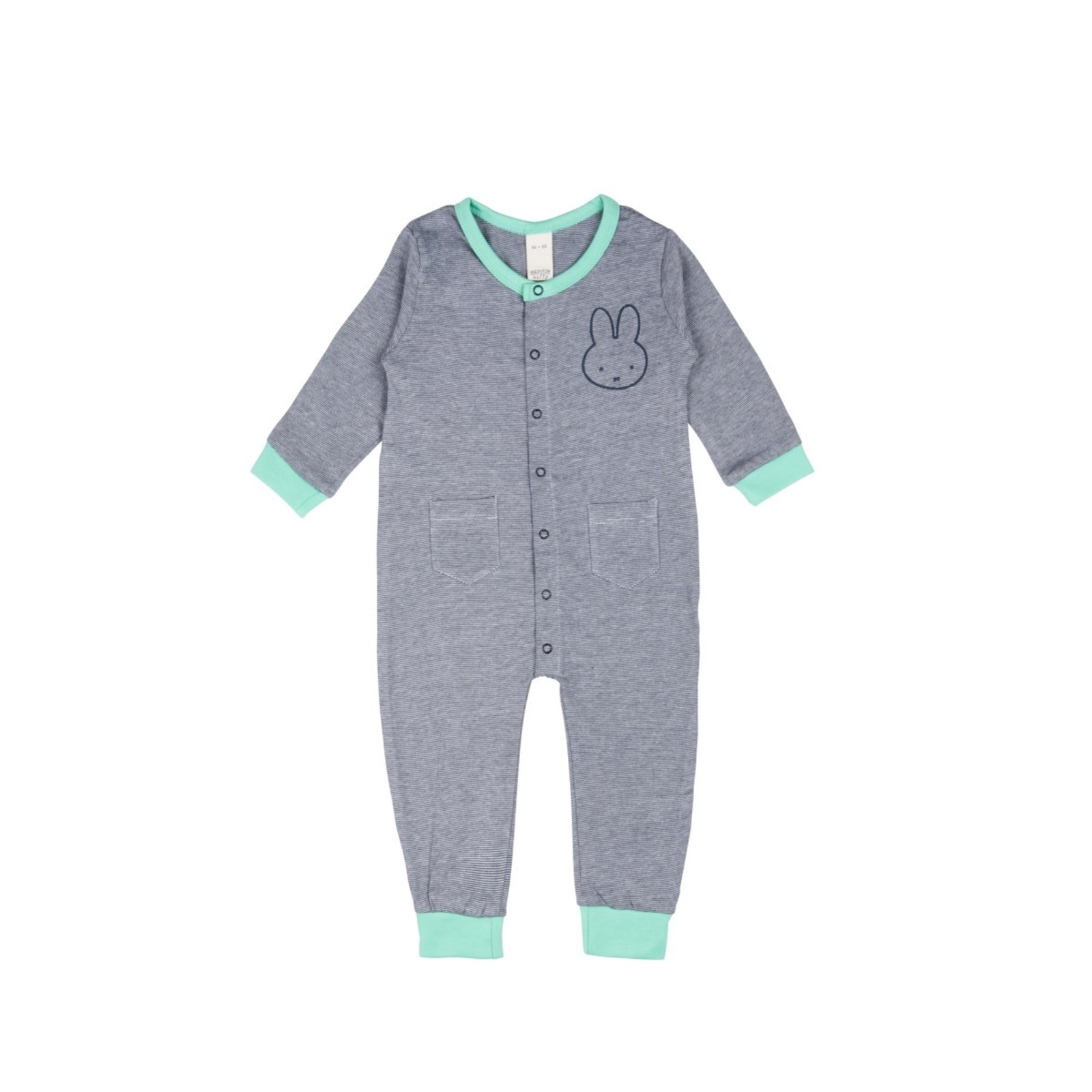 Onesie blue-green maat 62/68