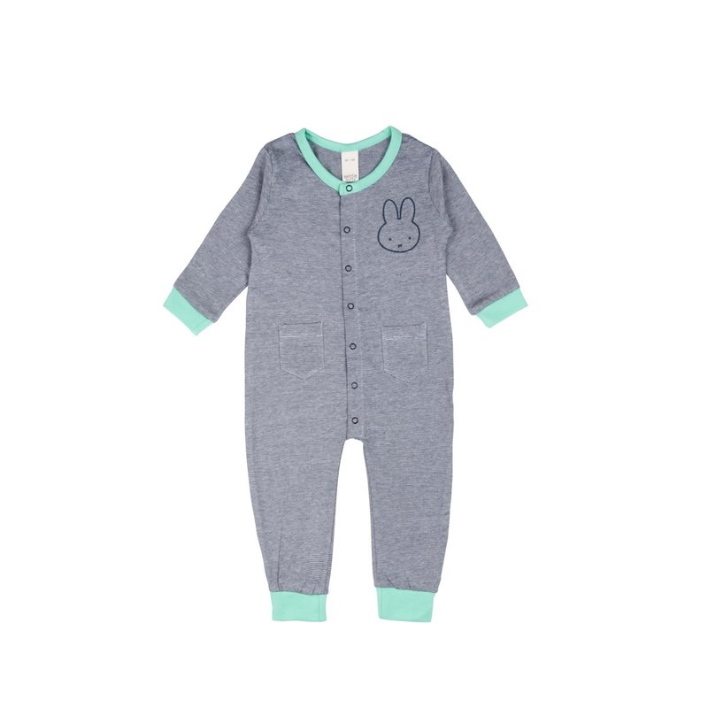 Onesie blue-green maat 86/92