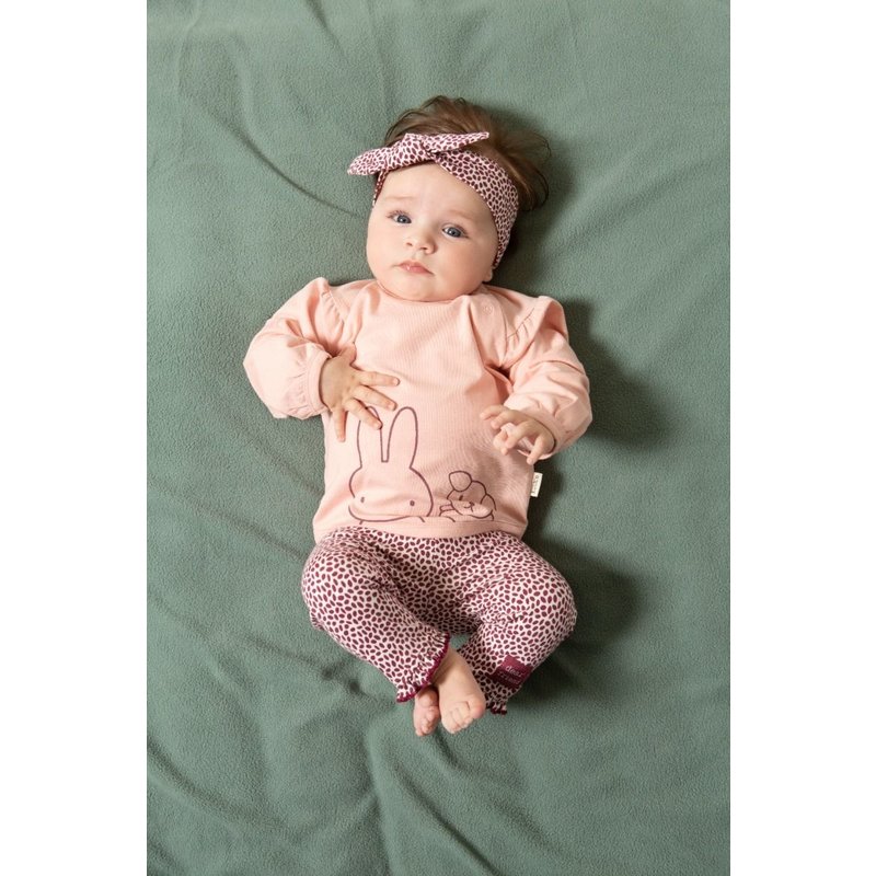 Set shirt, pants and hairband pink size 62-68 (2-6 months)