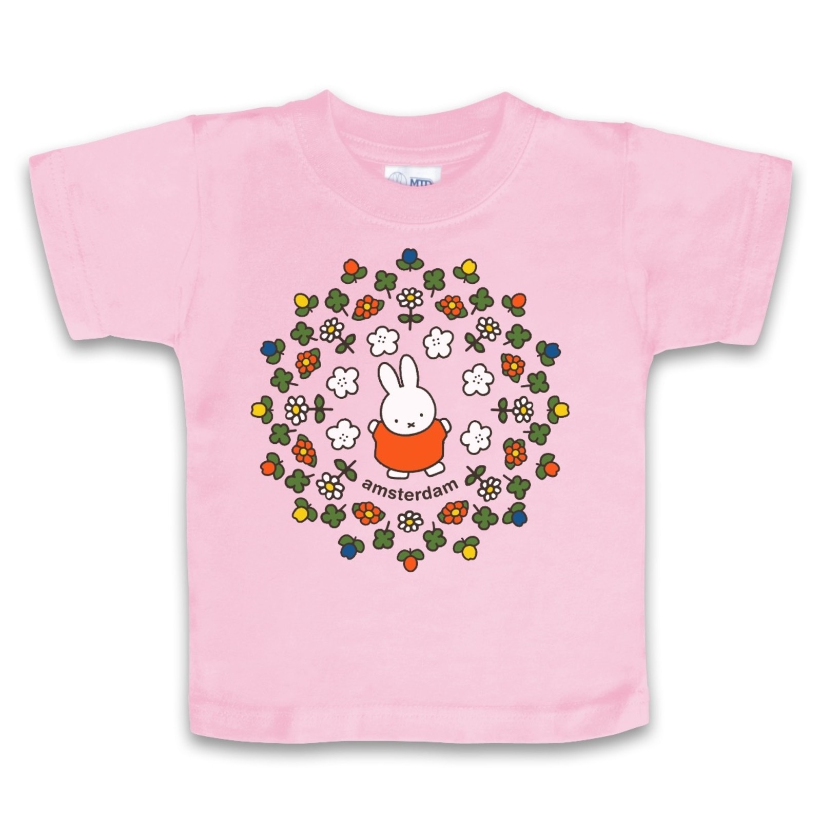 miffy T-shirt - Blumen Amsterdam - Größe 128