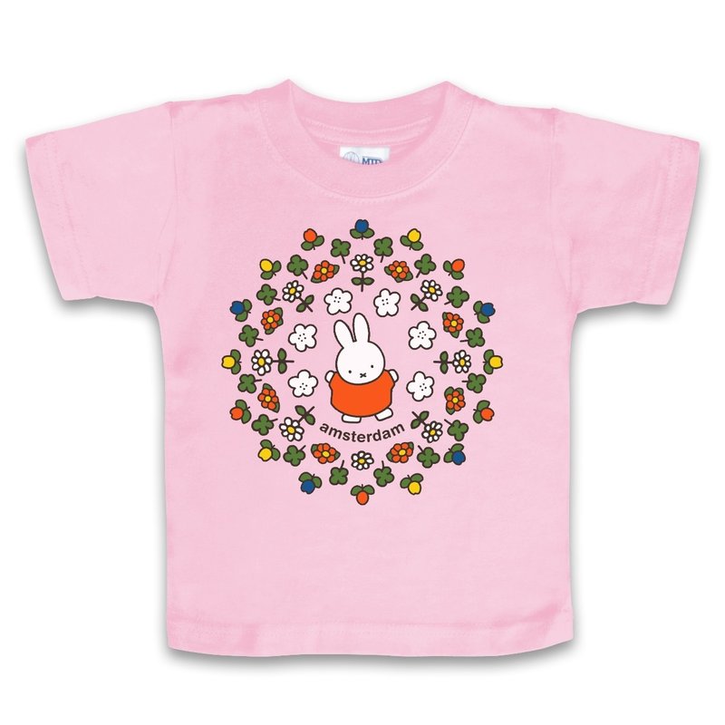 Miffy t-shirt - flowers Amsterdam - size 128 (7-8 years)