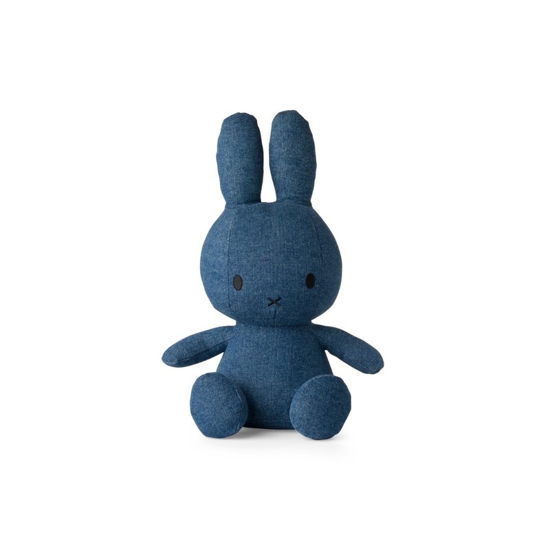 Miffy Sitting Mid Wash Denim – 33 cm – 13"