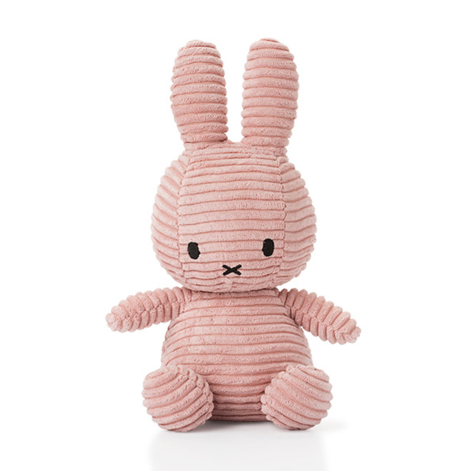 Miffy Sitting Corduroy Pink - 23 cm - 9"