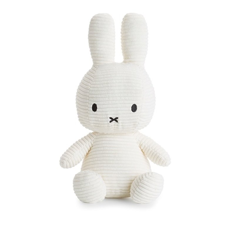 Miffy Sitting Corduroy Offwhite - 33 cm - 13"