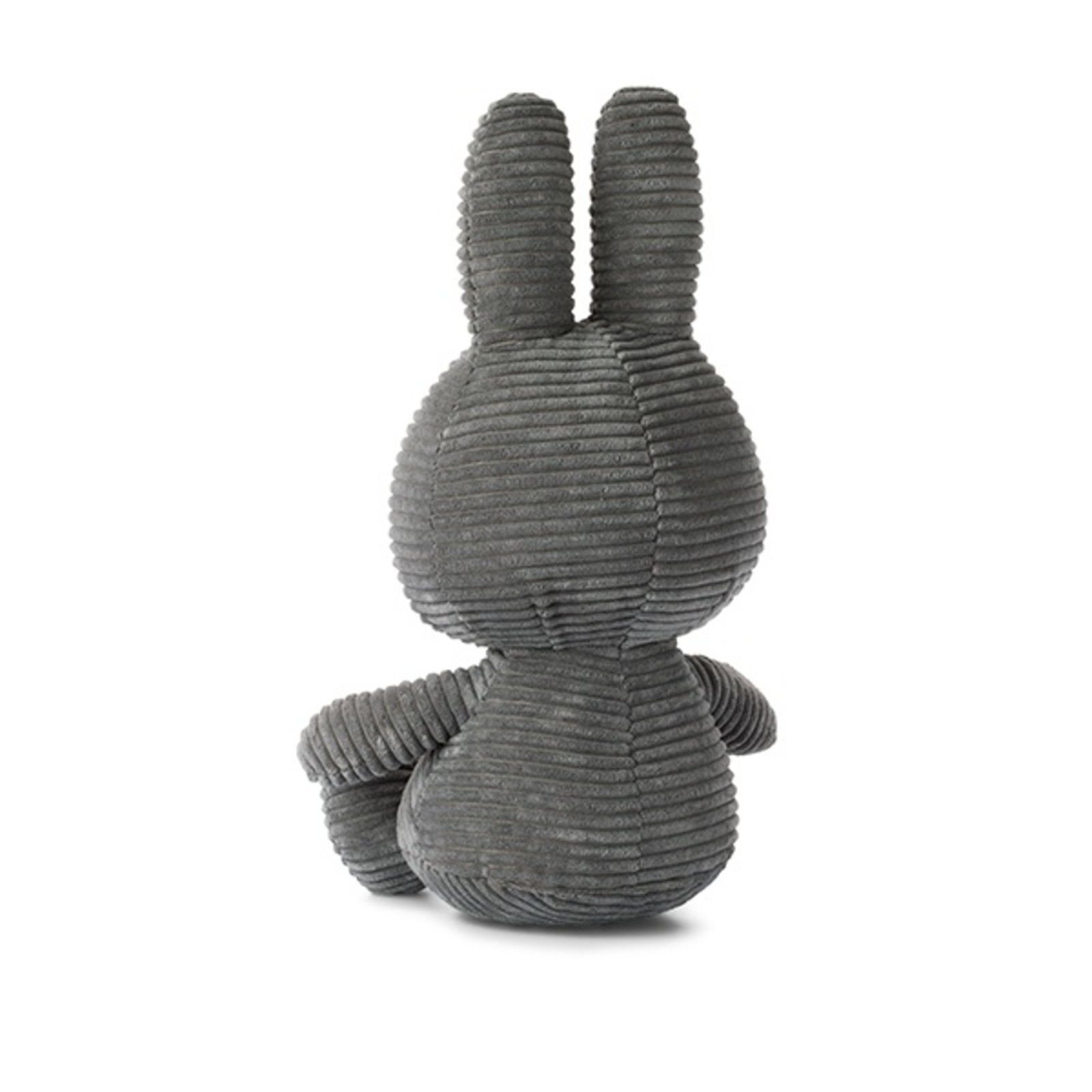 Miffy Sitting Corduroy Grey 33cm