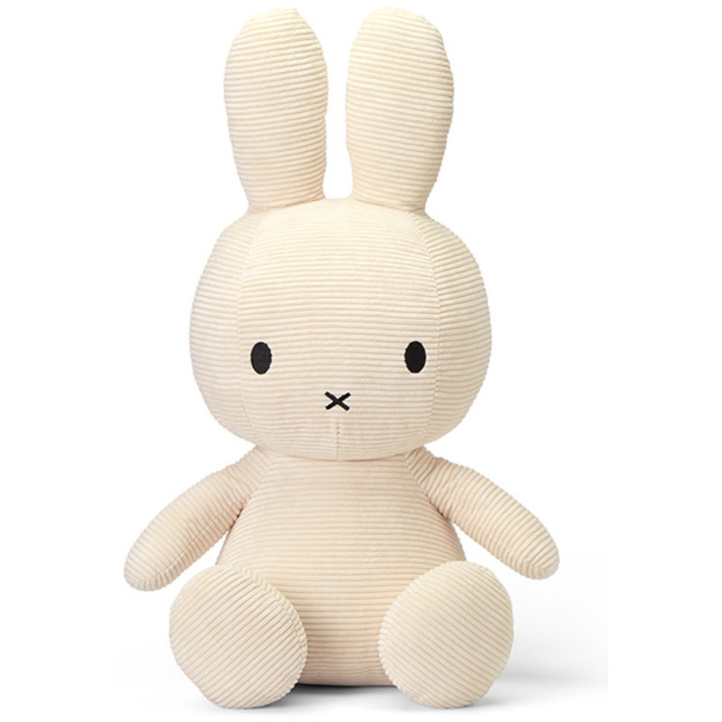 Miffy Sitting Corduroy Offwhite - 70 cm - 27,5"