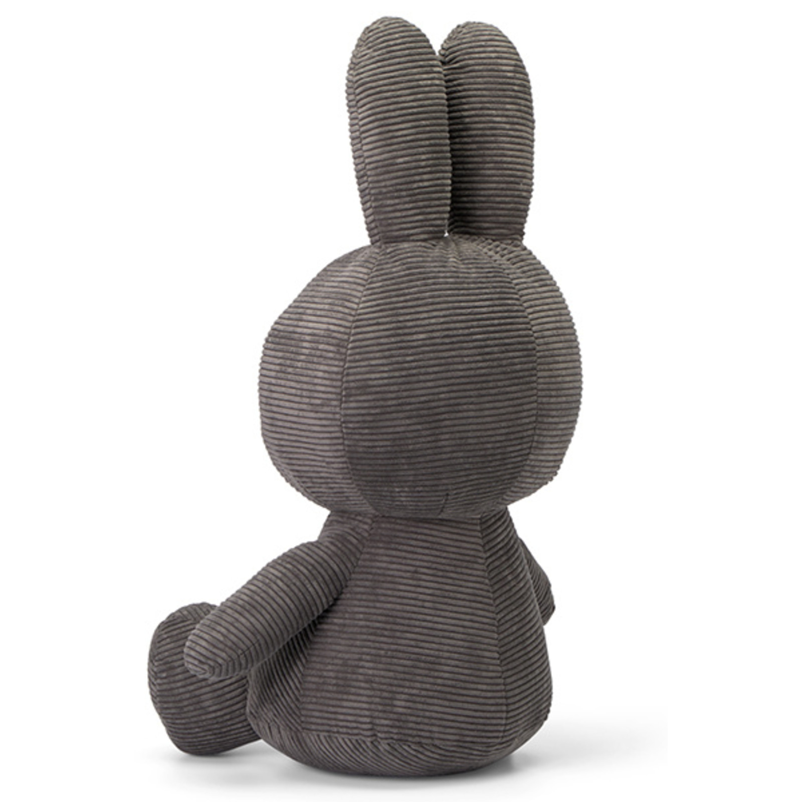 Miffy Sitting Corduroy Grey - 70 cm - 27,5"