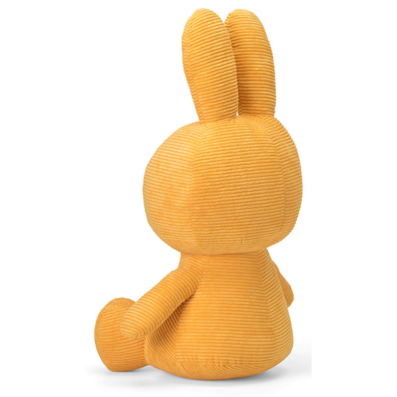 Miffy Sitting Corduroy Yellow - 70 cm - 27,5"