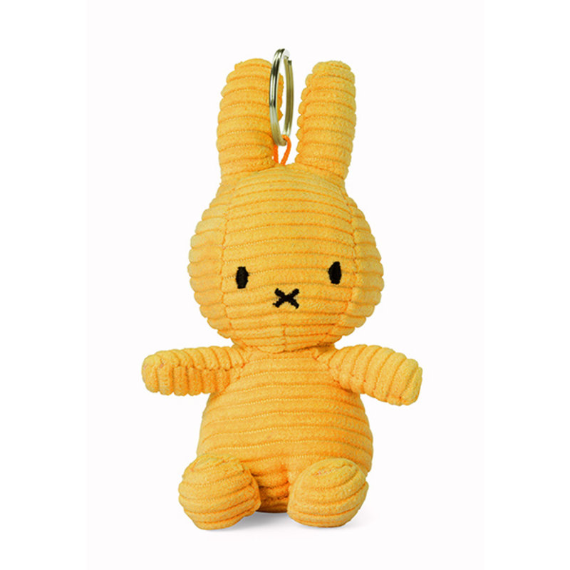 Miffy Keychain Corduroy Yellow - 10 cm - 4"