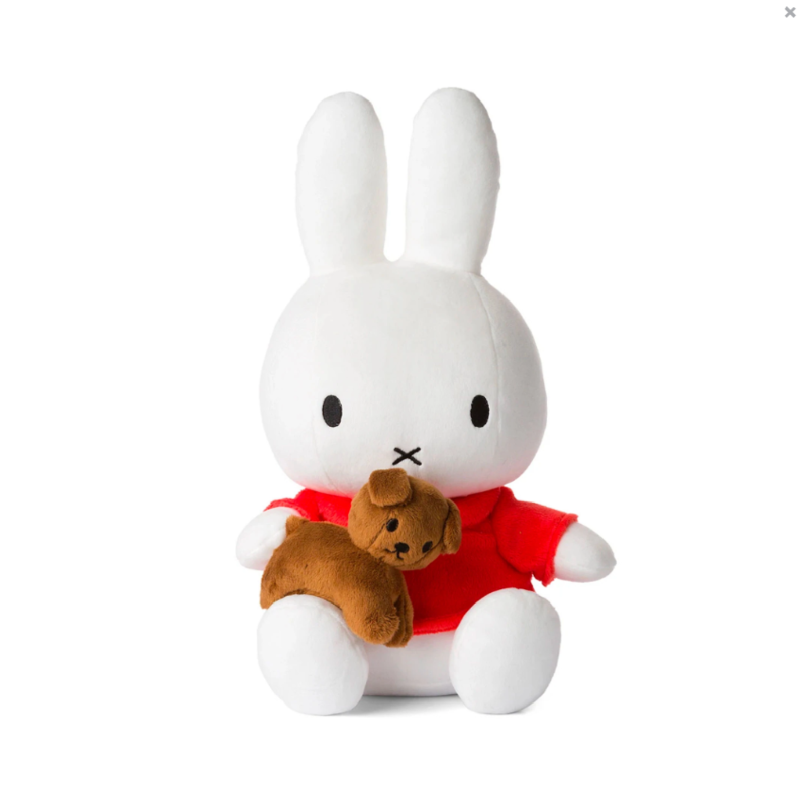 Miffy Sitting With Snuffy  - 33 cm - 13"