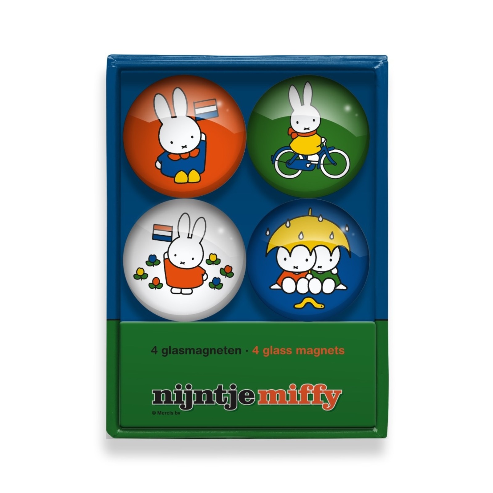 Window box glass magnets miffy Holland