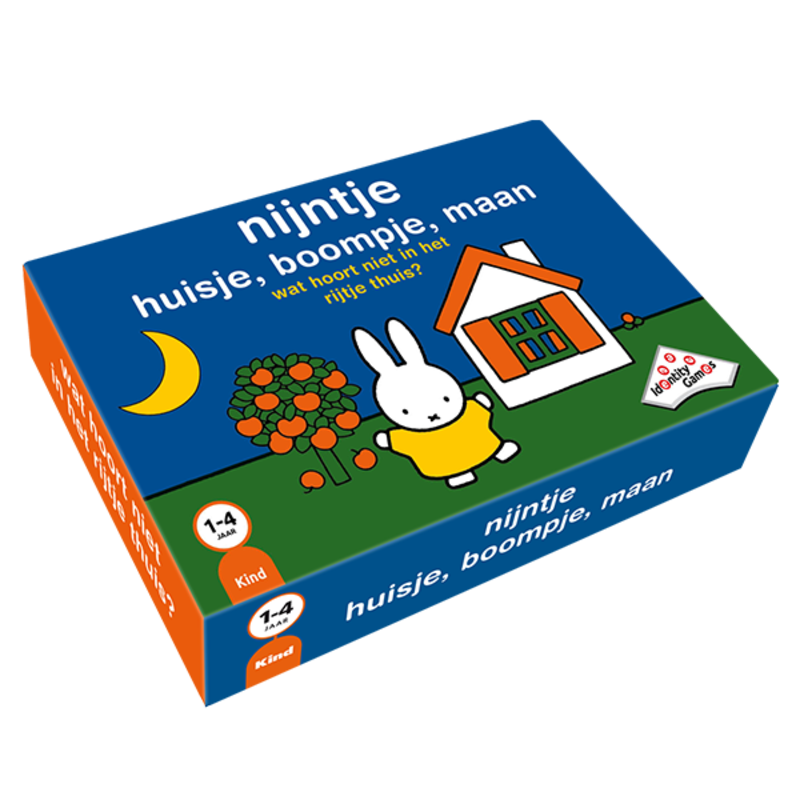 Miffy house, tree, moon
