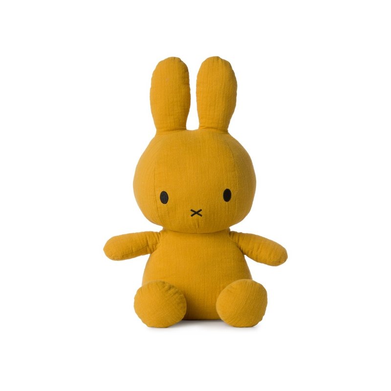 Miffy Sitting Mousseline Yellow - 33 cm - 13''