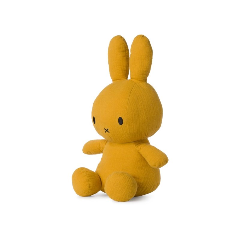 Miffy Sitting Mousseline Yellow - 33 cm - 13''