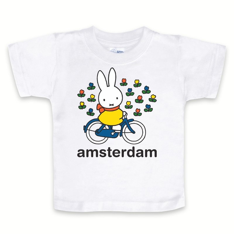 Miffy t-shirt - bicycle Amsterdam - size 62 (2-4 months)
